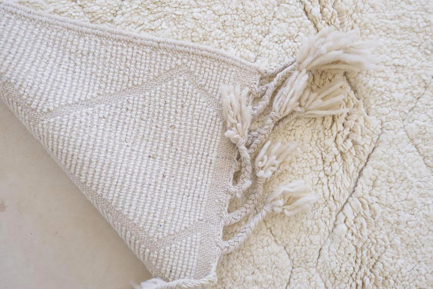 Tapis berbère marocain pure laine - tapis sur mesure - AFKliving