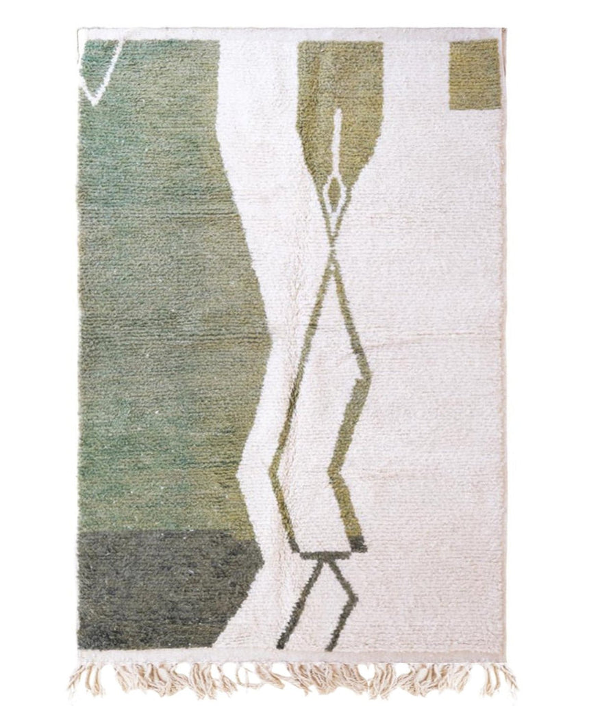 Tapis berbère marocain pure laine - tapis sur mesure - AFKliving