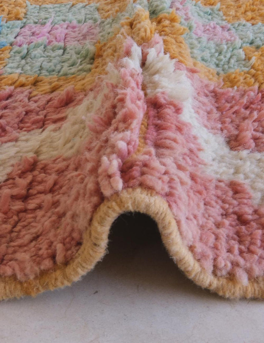 Tapis berbère marocain pure laine - tapis sur mesure - AFKliving