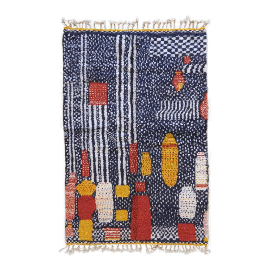 Tapis berbère marocain pure laine - tapis sur mesure - AFKliving