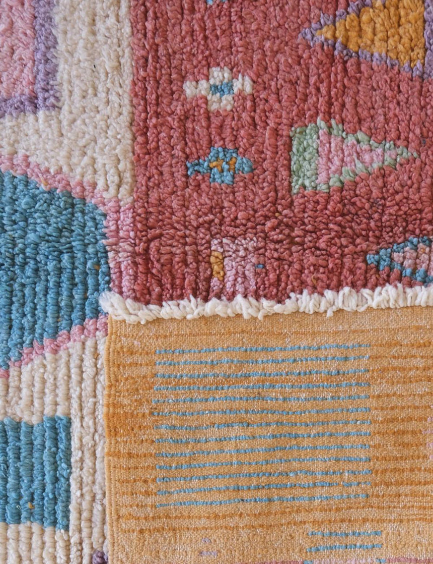 Tapis berbère marocain pure laine - tapis sur mesure - AFKliving