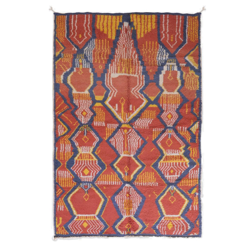 Tapis berbère marocain pure laine 100 x 150 cm 100 cm x 150 cm | Leroy Merlin Tapis berbère marocain pure laine 100 x 150 cm 100 cm x 150 cm | Leroy Merlin