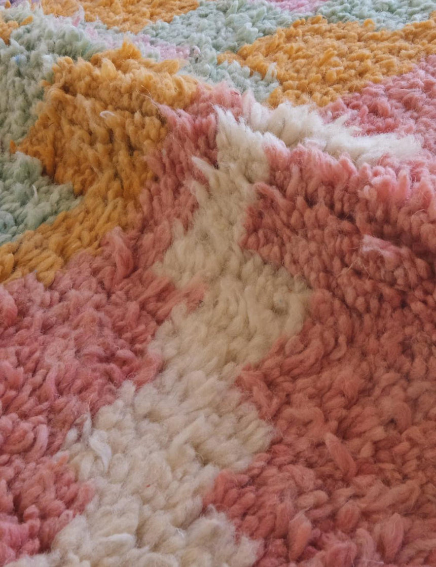 Tapis berbère marocain pure laine - tapis sur mesure - AFKliving