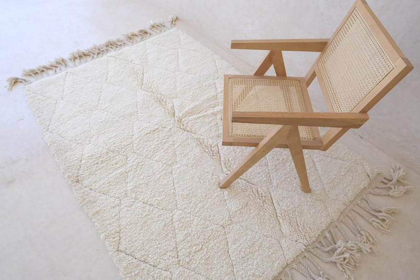 Tapis berbère marocain pure laine - tapis sur mesure - AFKliving