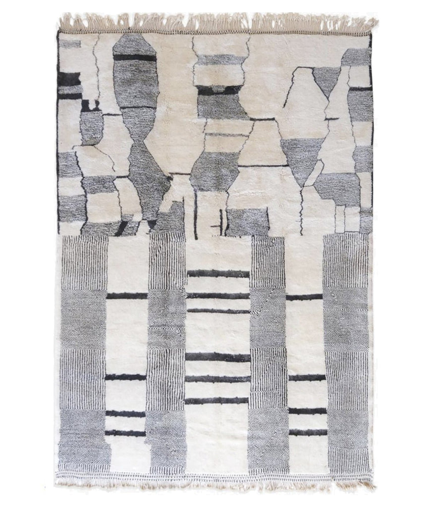 Tapis berbère marocain pure laine - tapis sur mesure - AFKliving