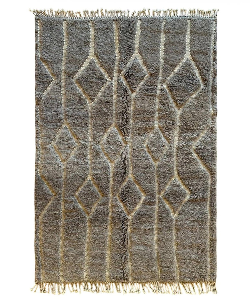 Tapis berbère marocain pure laine - tapis sur mesure - AFKliving