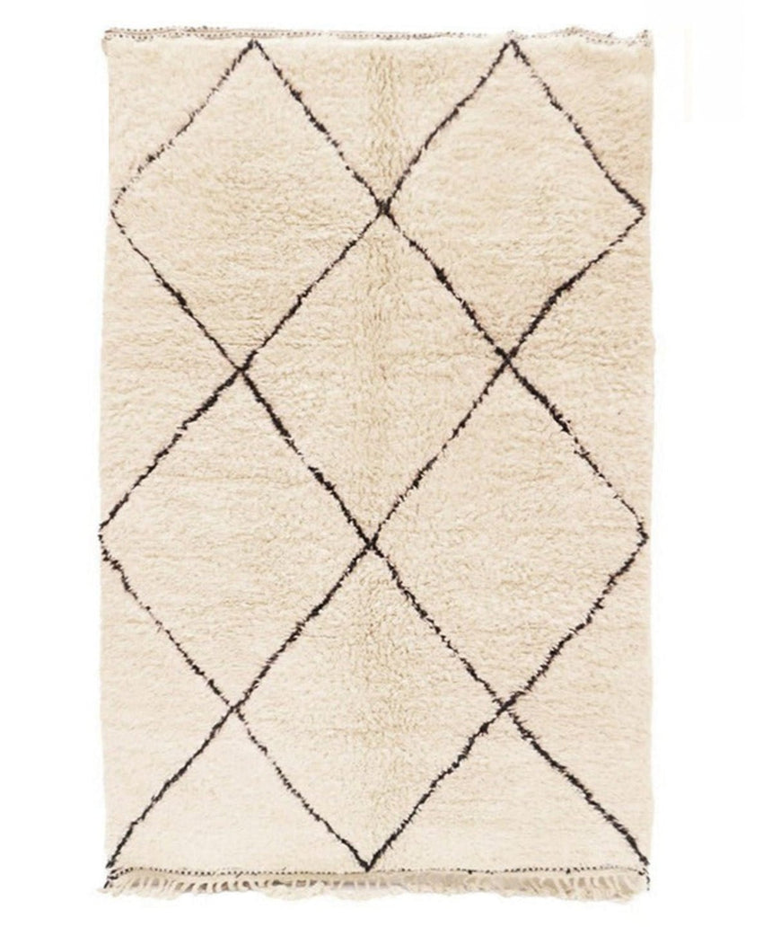 Tapis berbère marocain pure laine - tapis sur mesure - AFKliving
