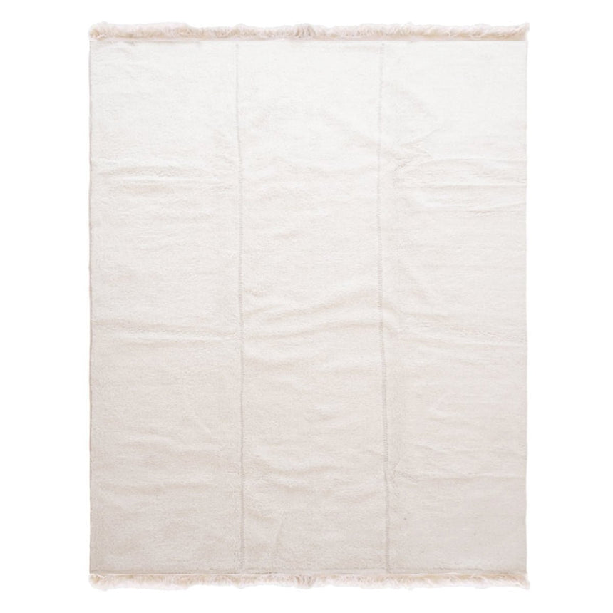 Tapis berbère marocain uni pure laine - tapis sur mesure - AFKliving