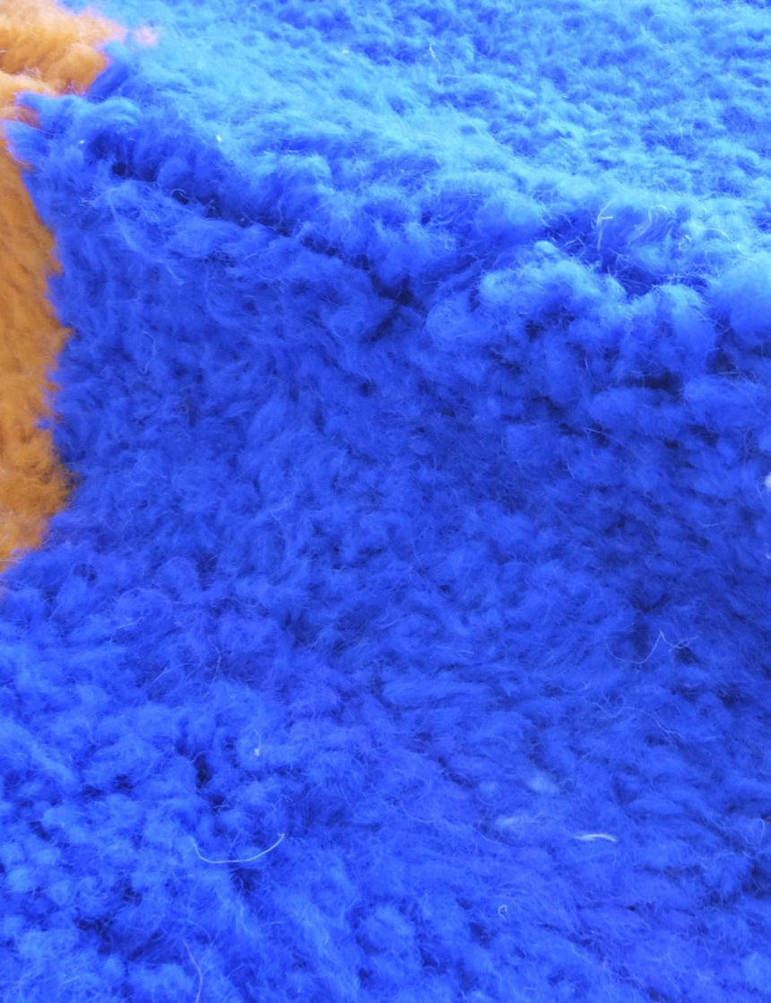 Tapis berbère original au style graphique en laine 155 x 248 cm - AFKliving