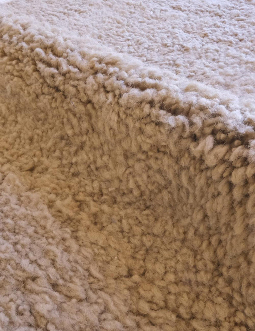 Tapis berbère original au style minimaliste en laine 248 x 350 cm - AFKliving