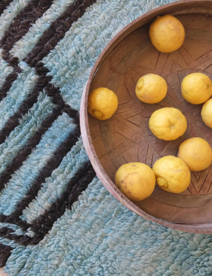 Tapis berbère original et contemporain laine - sur mesure - AFKliving