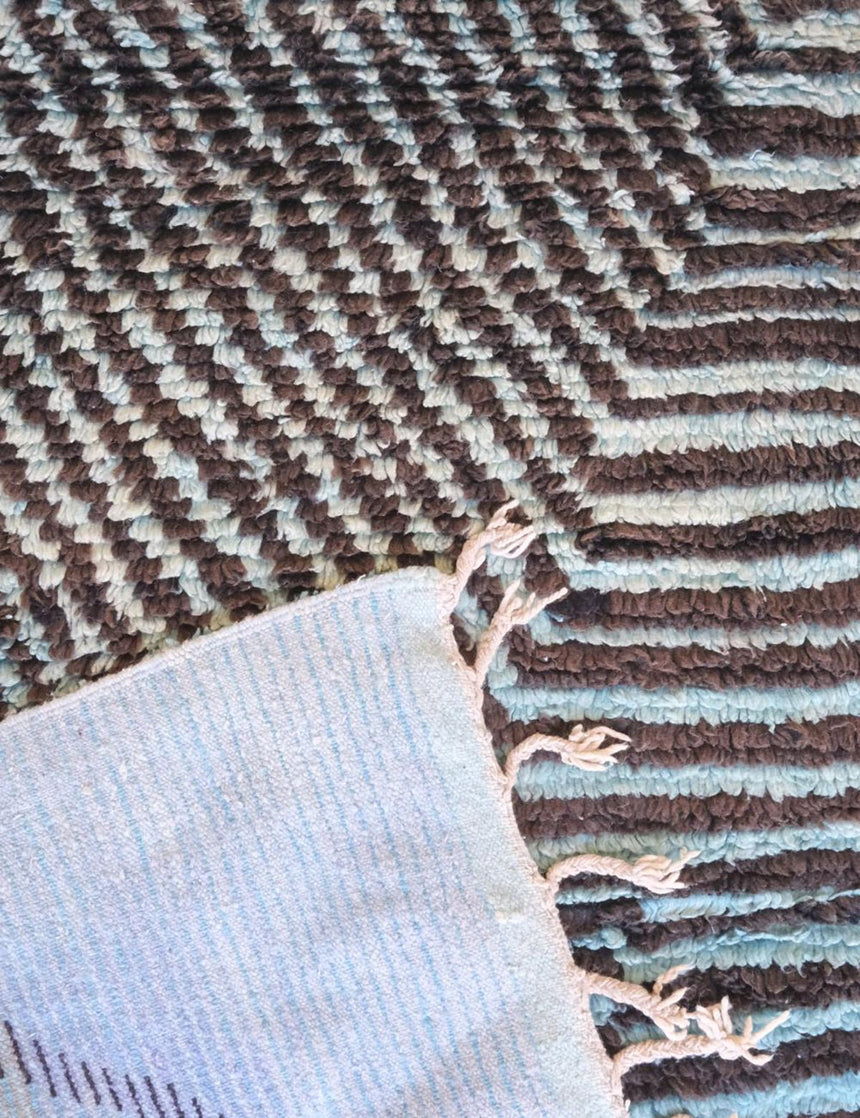 Tapis berbère original et contemporain laine - sur mesure - AFKliving