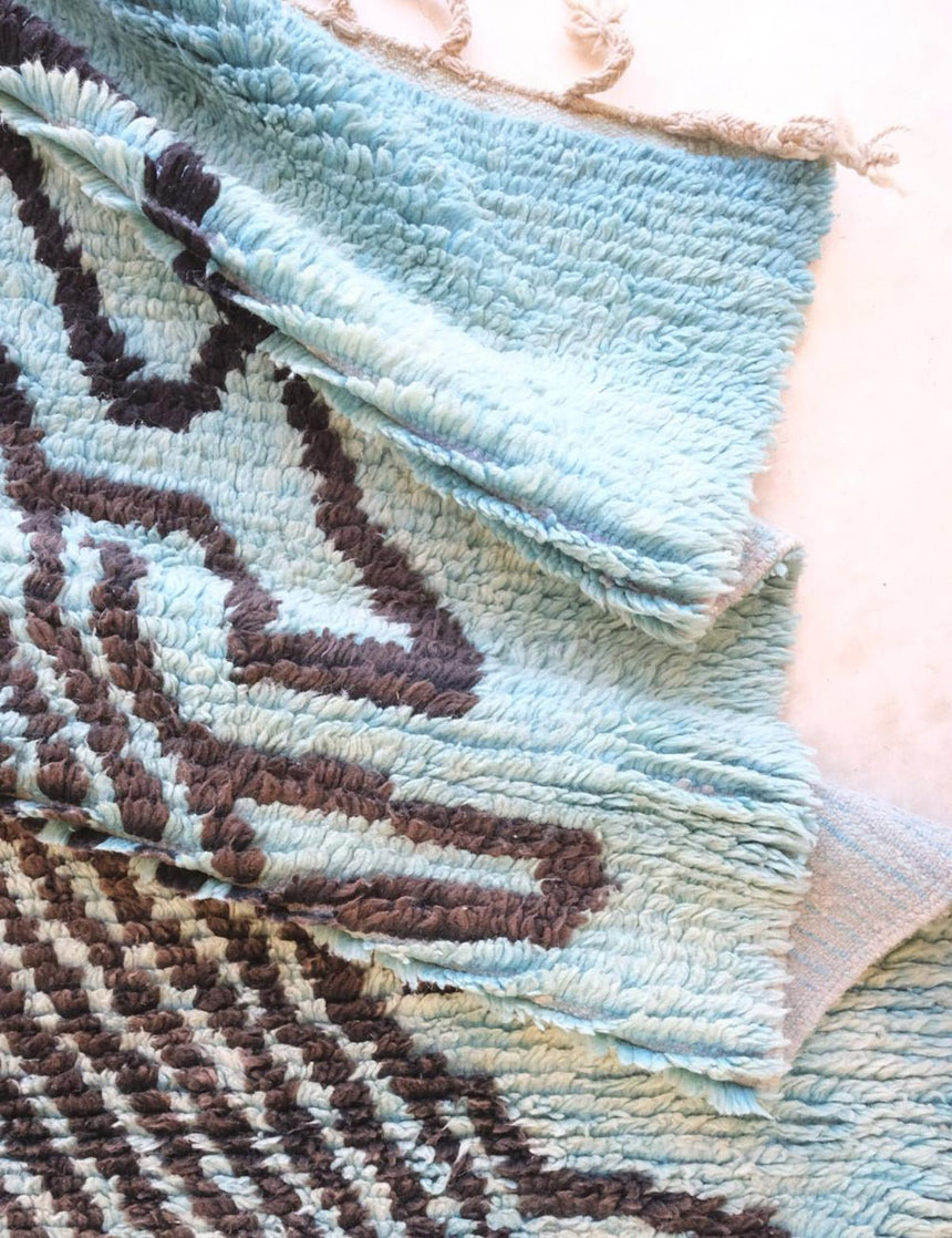 Tapis berbère original et contemporain laine - sur mesure - AFKliving