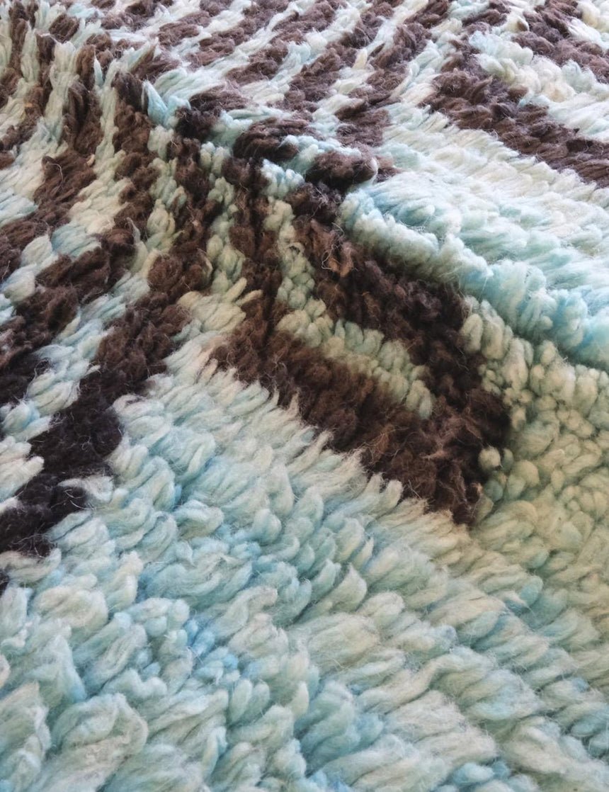 Tapis berbère original et contemporain laine - sur mesure - AFKliving