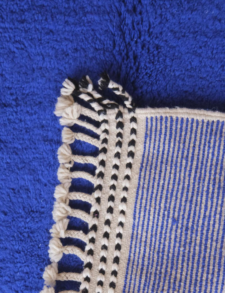 Tapis berbère original et graphique en laine 133 x 238 cm - AFKliving