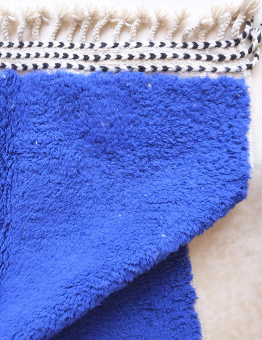 Tapis berbère original et graphique en laine 133 x 238 cm - AFKliving