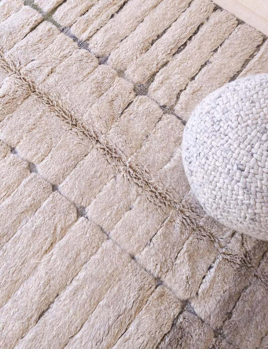 Tapis berbère prestige épaisseur et élégance 215 x 314 cm - AFKliving