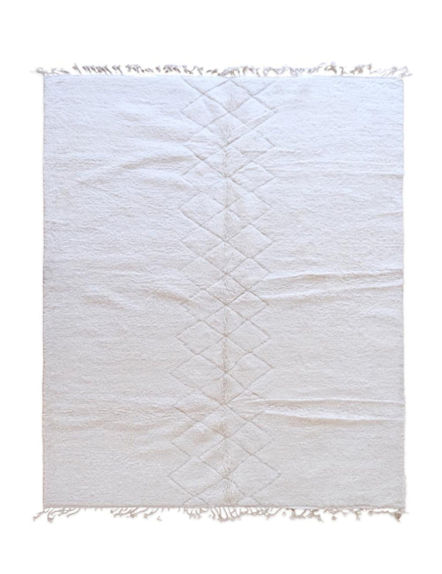 Tapis berbère sobre et chaleureux noué main en laine 250 x 339 cm - AFKliving