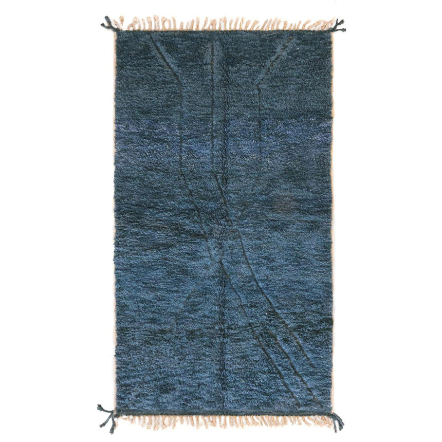 Tapis berbère tissé artisanalement au Maroc en laine 152 x 256 cm - AFKliving