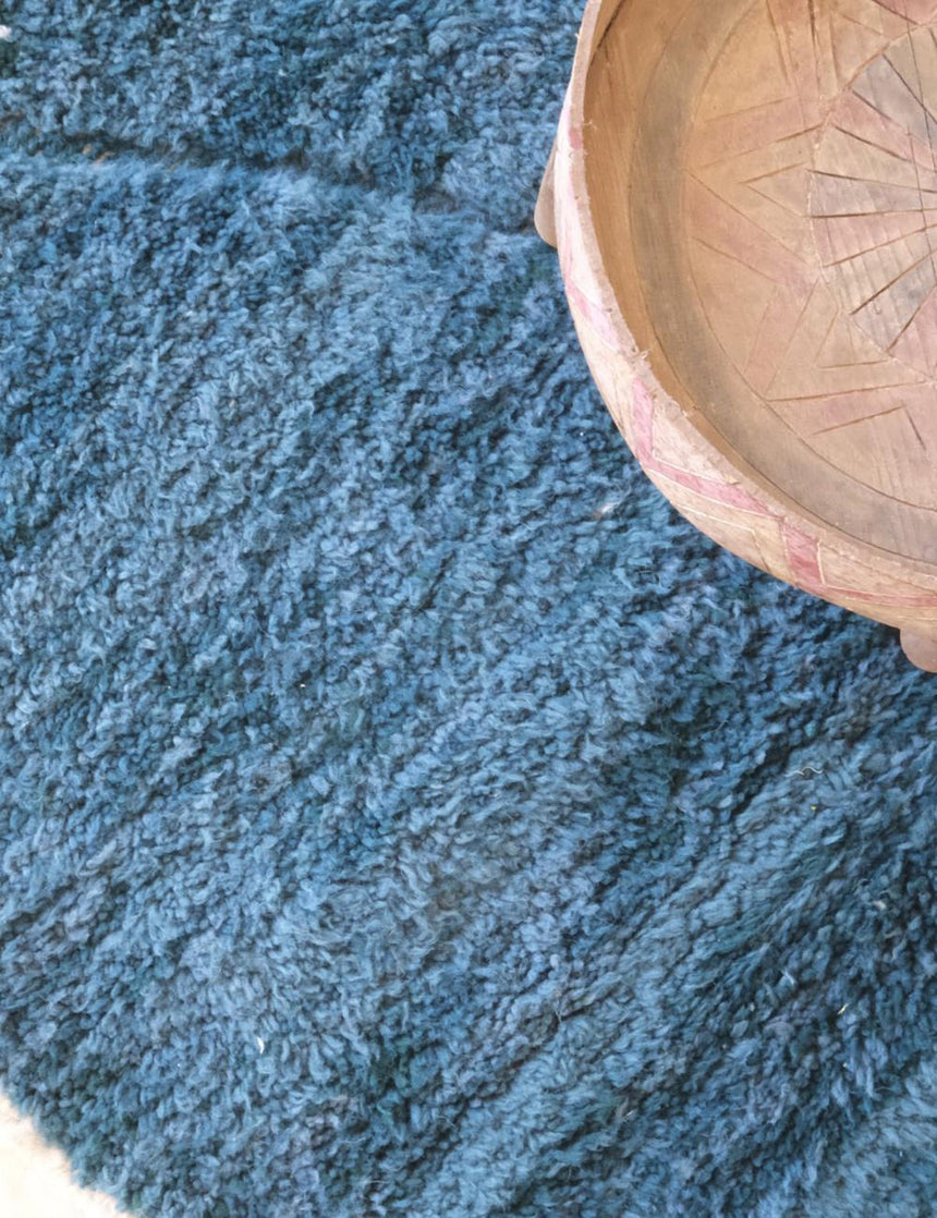 Tapis berbère tissé artisanalement au Maroc en laine 152 x 256 cm - AFKliving