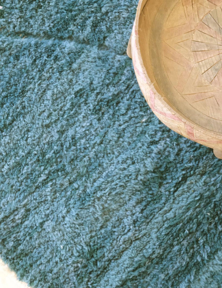 Tapis berbère tissé artisanalement en laine 152 x 256 cm - AFKliving