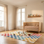 Multi -tile children's interior children's carpet