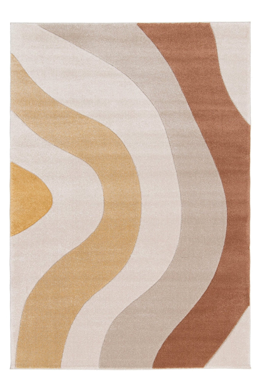 Tapis contemporain très doux FAUVE - AFKliving