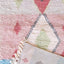 Tapis de couloir berbère Boujaad coloré 89 x 492 cm - AFKliving
