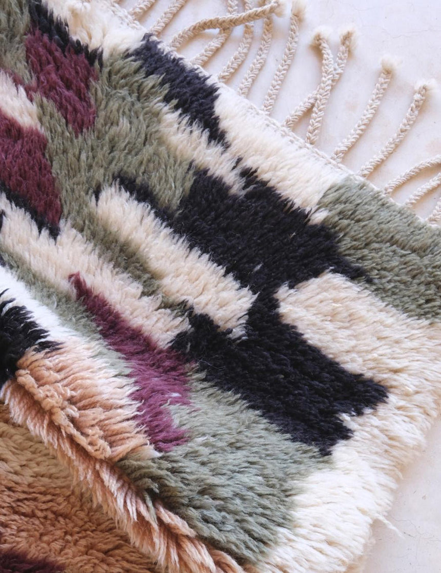 Tapis de couloir berbère luxueux et épais 80 x 306 cm - AFKliving