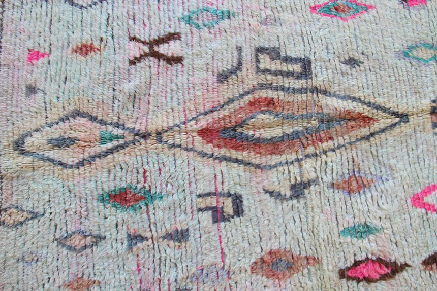 Tapis de couloir Berbere marocain en laine 143 x 240 cm - AFKliving