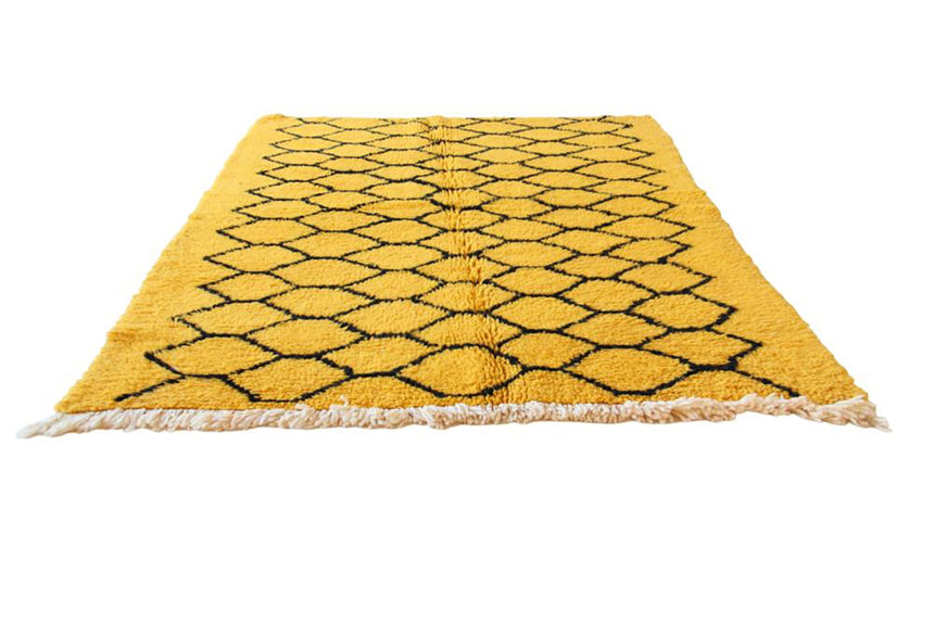 Tapis de couloir Berbere marocain en laine 160 x 247 cm - AFKliving