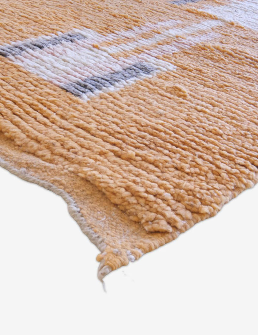 Tapis de couloir berbère marocain pure laine 77 x 375 cm - AFKliving