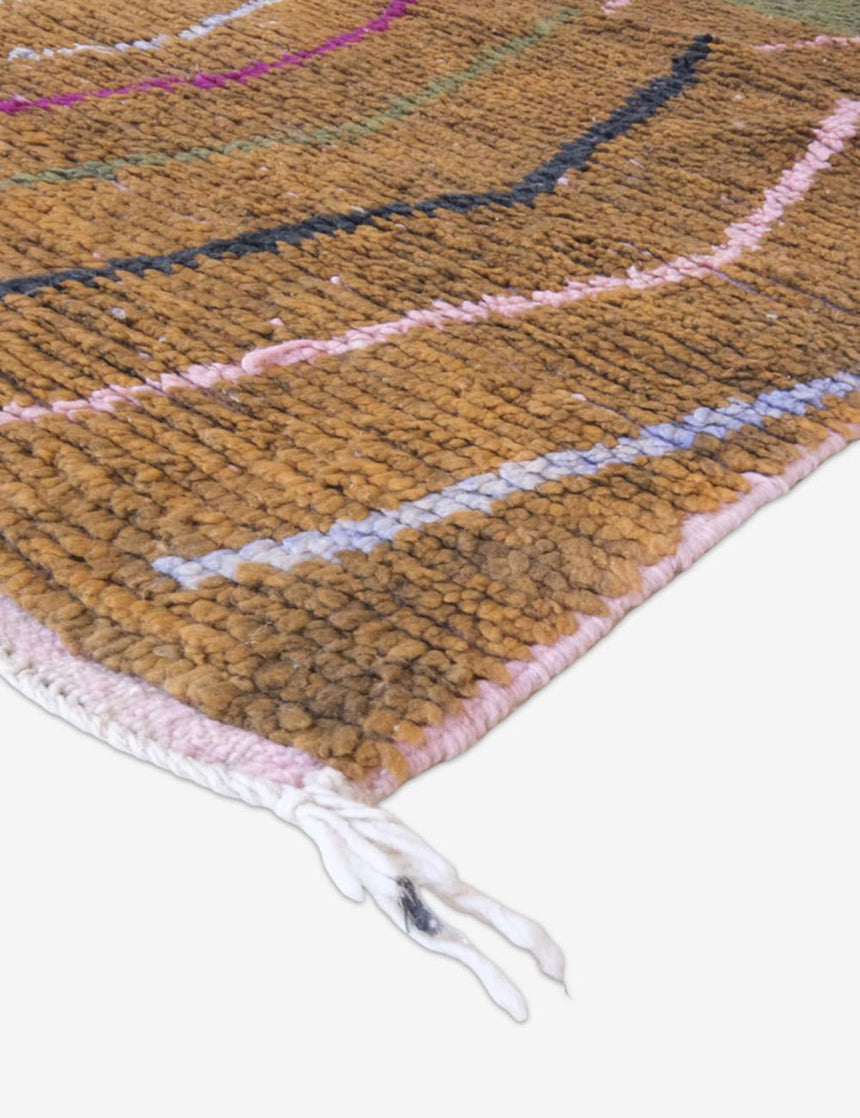 Tapis de couloir berbère marocain pure laine 78 x 371 cm - AFKliving