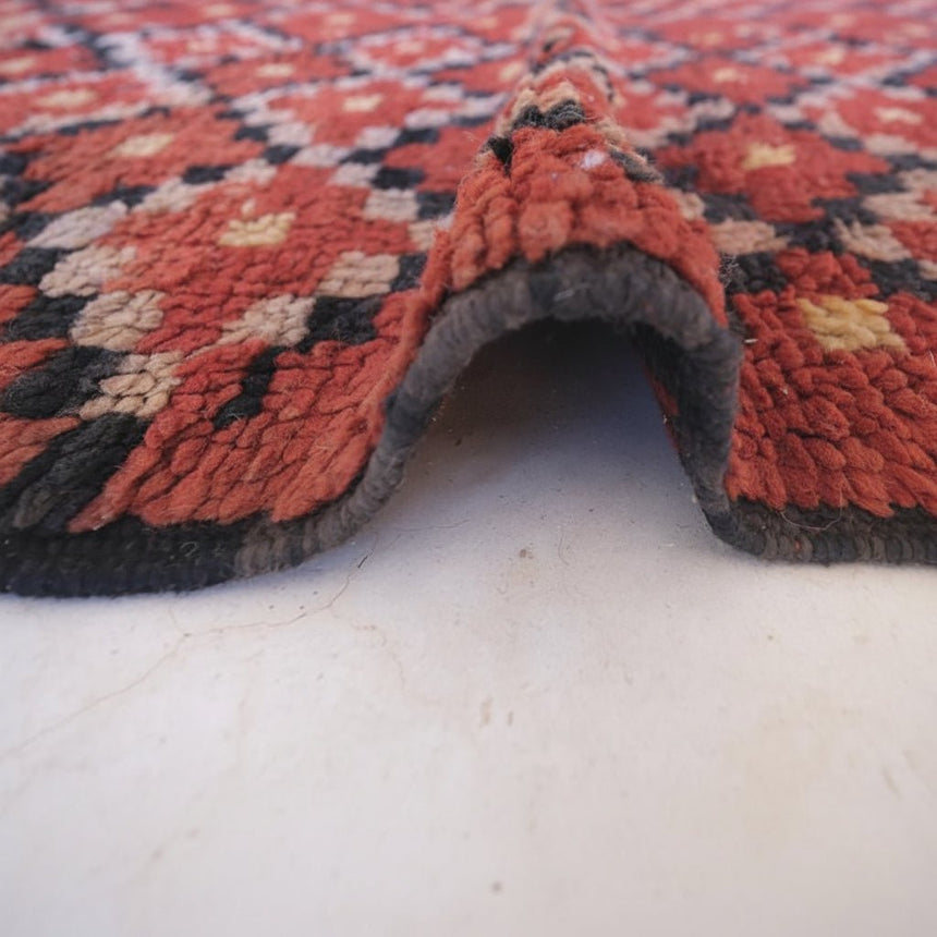 Tapis de couloir berbère marocain pure laine 92 x 282 cm - AFKliving
