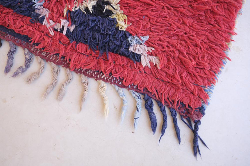 Tapis de couloir Berbere tribal vintage 81 x 352 cm - AFKliving