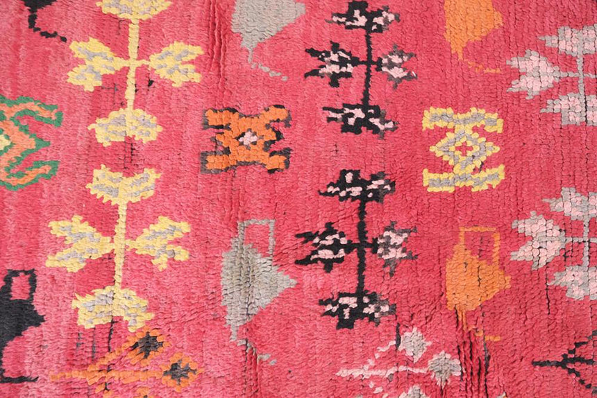 Tapis de couloir Berbere tribal vintage 87 x 275 cm - AFKliving