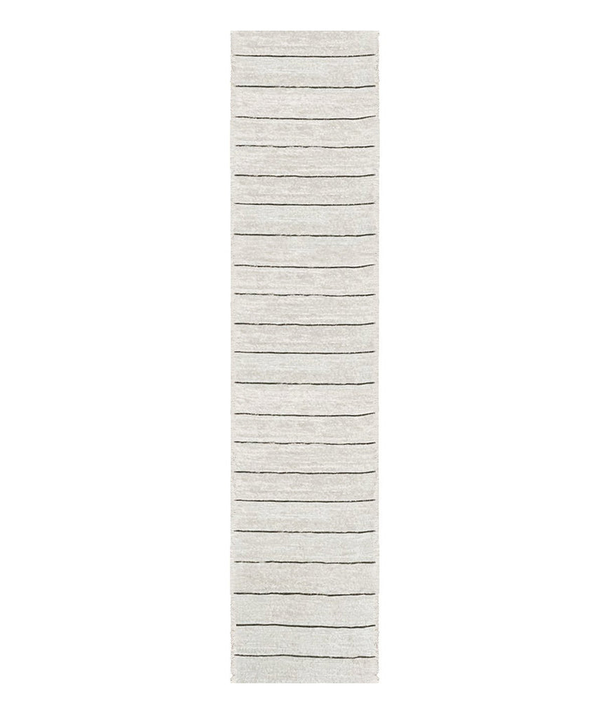 LINHAS Hand-Woven Recycled Cotton Runner Rug