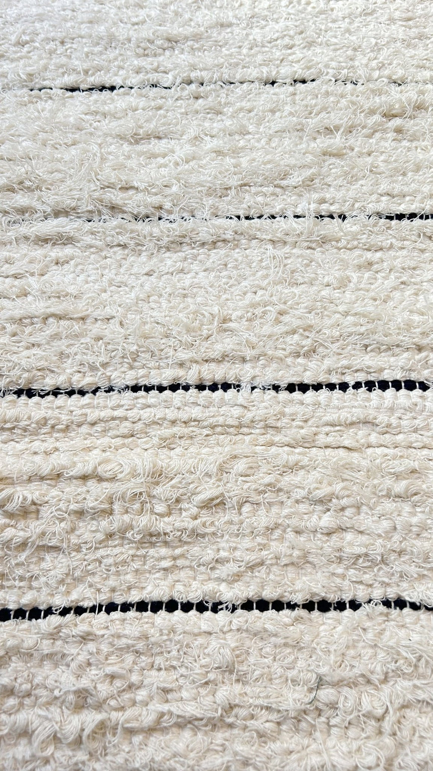 Tapis de couloir en coton recyclé tissé à la main LINHAS - AFKliving