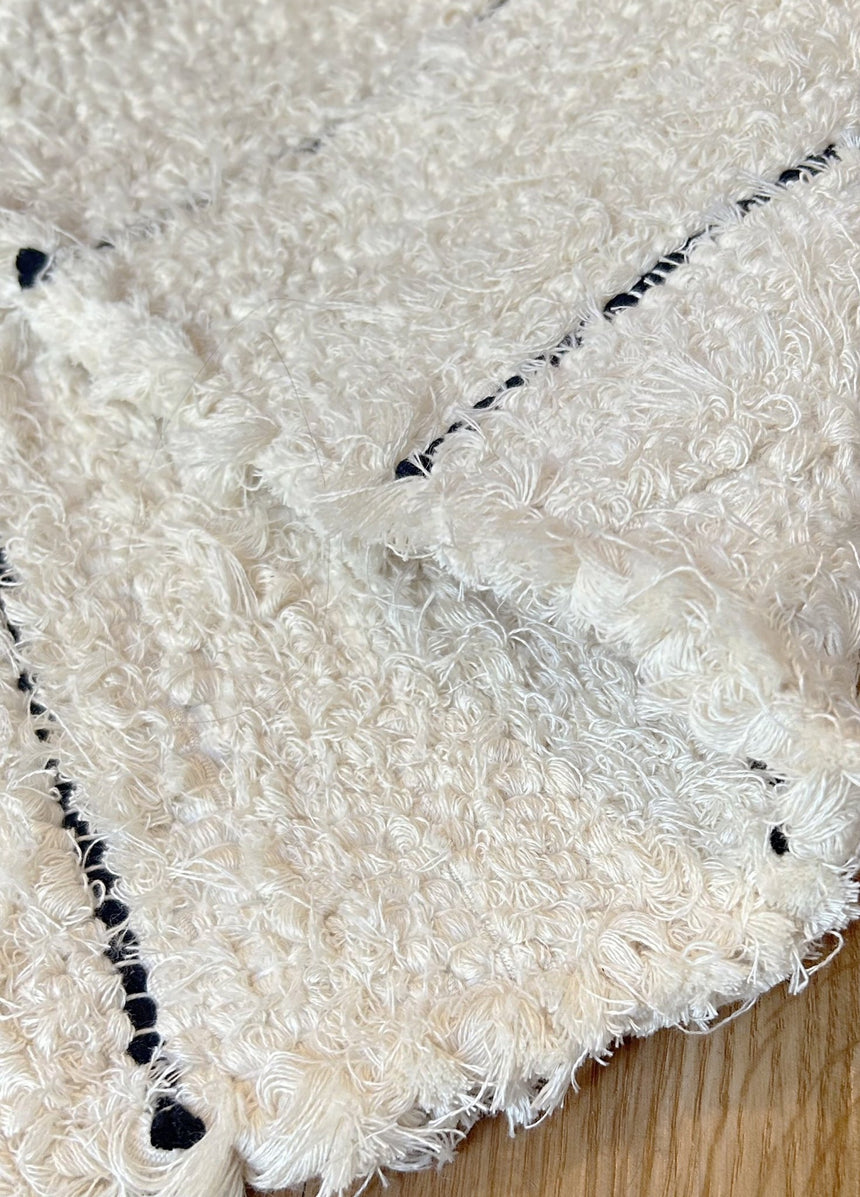 Tapis de couloir en coton recyclé tissé à la main LINHAS - AFKliving