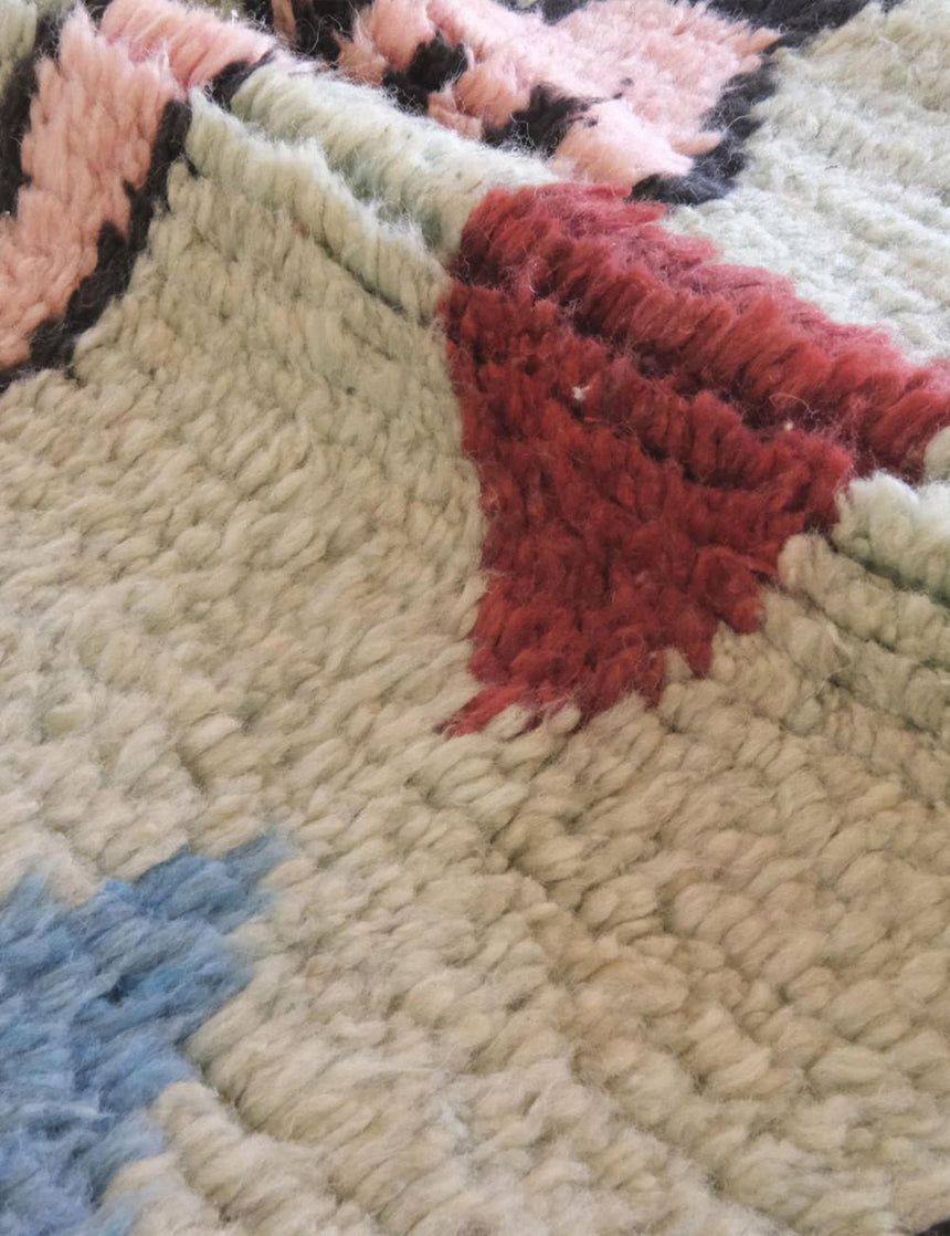 Tapis de couloir pure laine berbère 64 x 335 cm - AFKliving