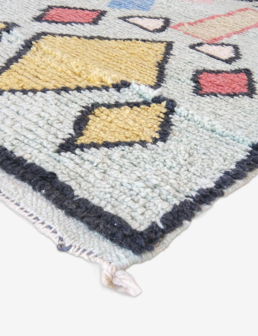 Tapis de couloir pure laine berbère 64 x 335 cm - AFKliving