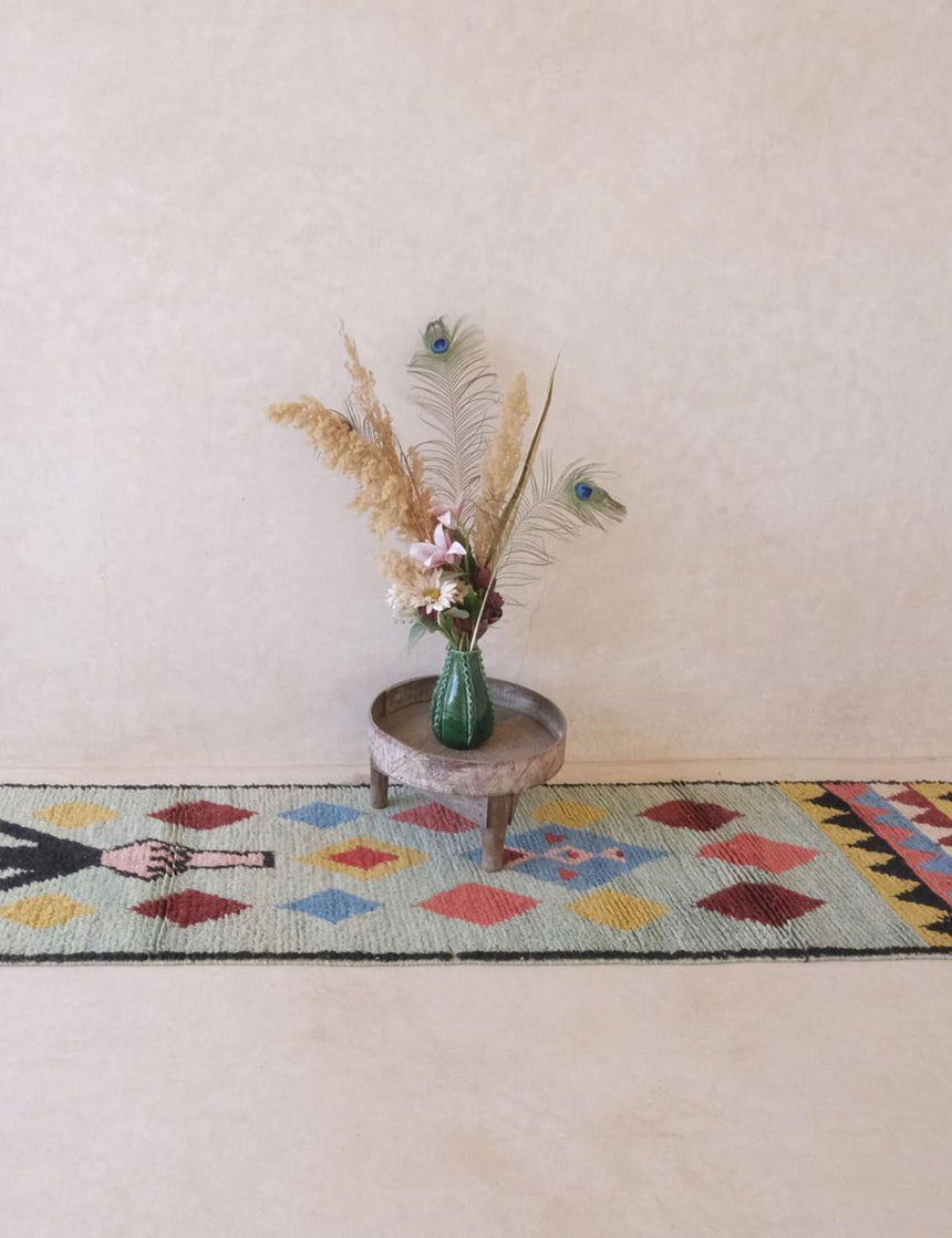 Tapis de couloir pure laine berbère 64 x 335 cm - AFKliving