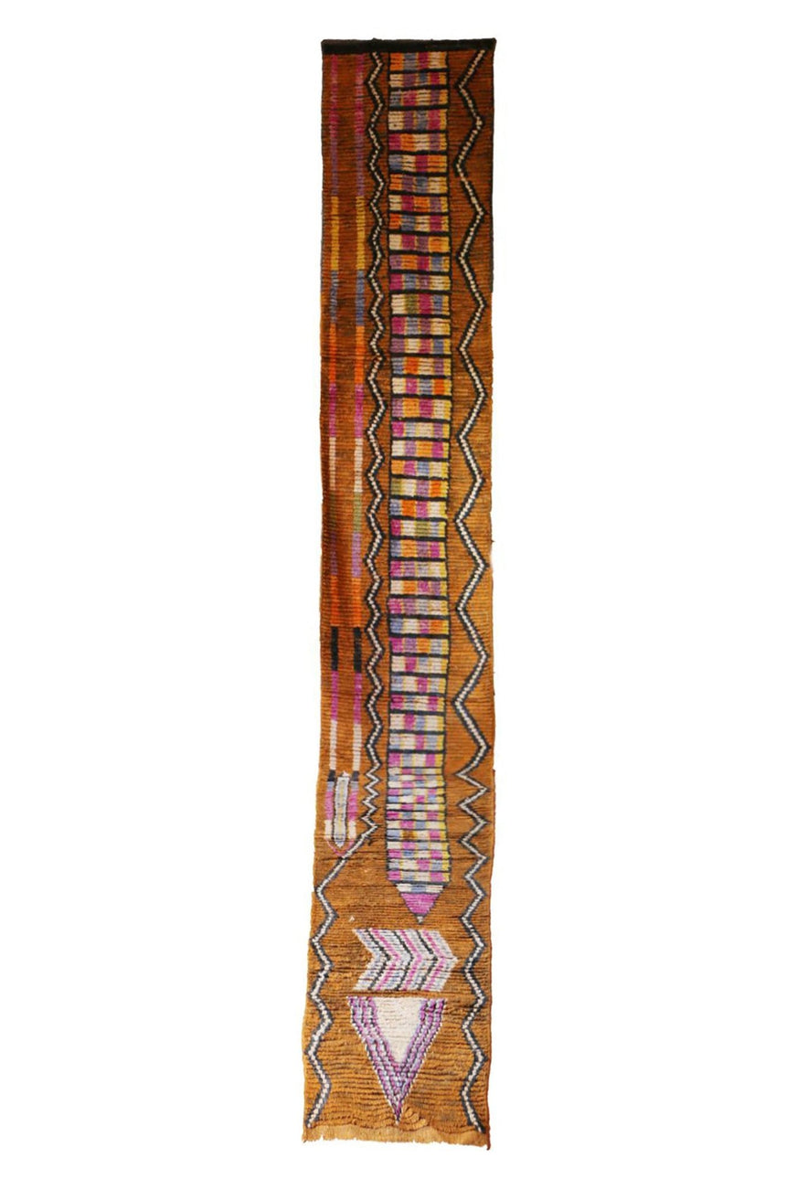 Tapis de couloir pure laine Berbere 74 x 596 cm - AFKliving