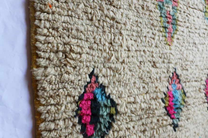 Tapis de couloir pure laine Berbere 80 x 363 cm - AFKliving