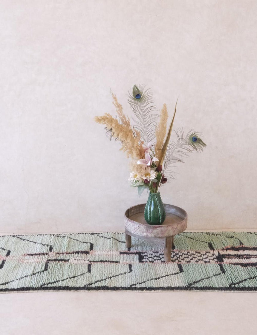 Tapis de couloir pure laine berbère 81 x 294 cm - AFKliving