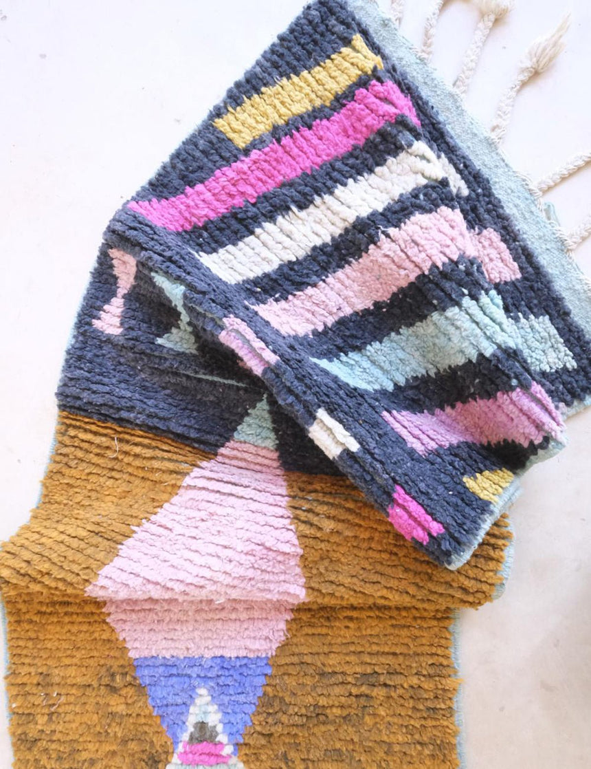 Tapis de couloir pure laine berbère - tapis sur mesure - AFKliving