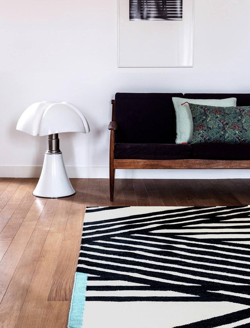 Tapis deco Kilim en laine STRIPE - AFKliving