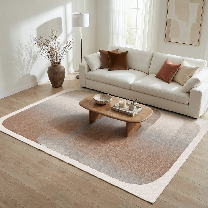 Very soft abstract design rug POEME - AFKliving