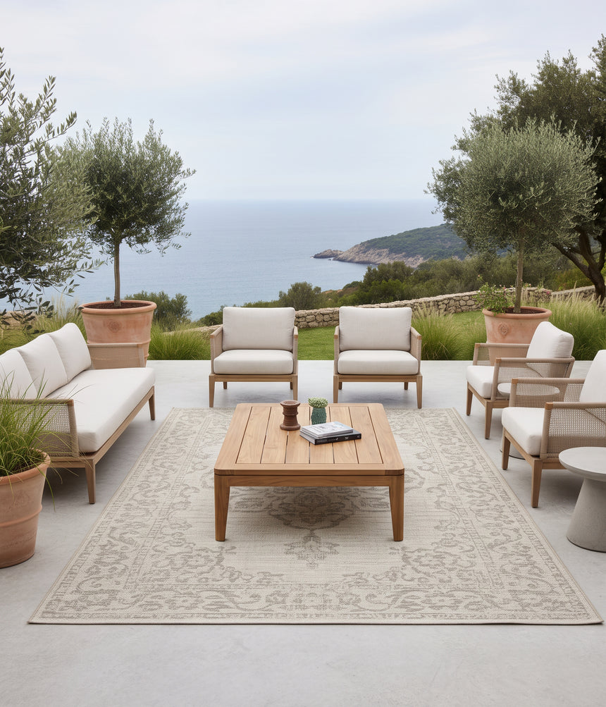 ALHAMBRA bohemian chic style indoor outdoor rug