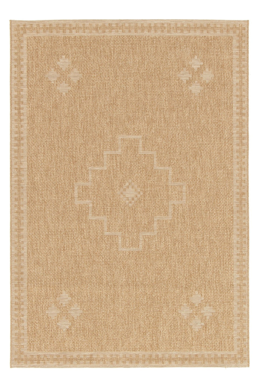 Tapis design aspect jute intérieur extérieur MIRAGE - AFKliving